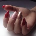 Комбинированный маникюр +покрытие гель-лаком 