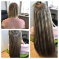 Наращивание волос 60 см, 260 Прядей, два цвета!