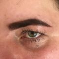 Коррекция проблемных бровей