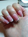 Маникюр, наращивание, френч (французский маникюр)