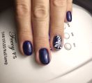 Гель-лак,комби маникюр , укрепление ногтей базой , дизайн