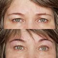 Ламинирование ресниц + художественное оформление бровей